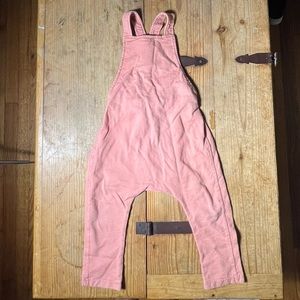 Girls Pink overalls